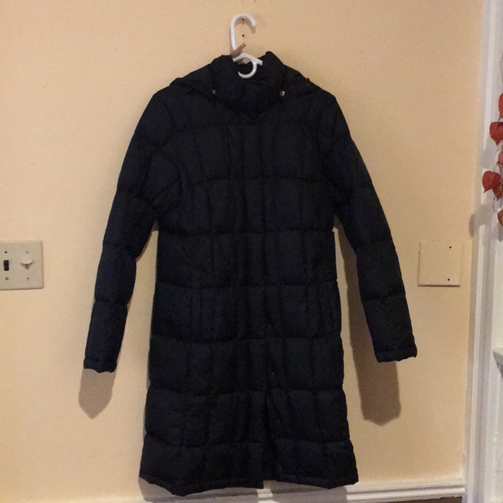 Long North Face Down Jacket
